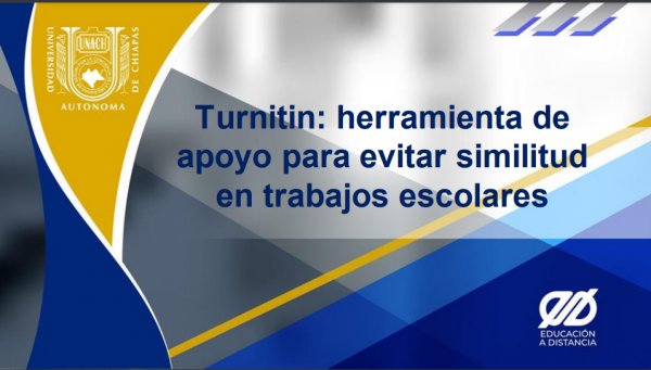 Herramientas de verificación de originalidad: Turnitin