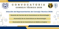 Convocatoria Consejo Técnico 2026